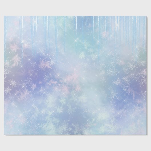 ijskles, bevroren cadeaupapier (Vlak)