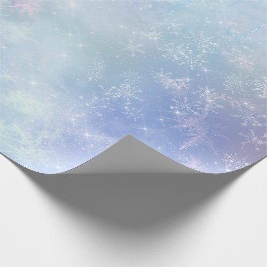 ijskles, bevroren cadeaupapier (Hoek)