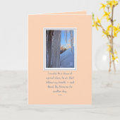 IJskles op de Sunrise Abriot Skies Kaart (Gele Bloem)