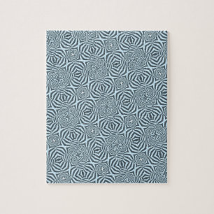 IJskleurig Abstract arabesk patroon Legpuzzel