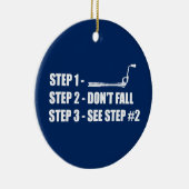 IJsklimmen - Herfst niet Keramisch Ornament (Rechts)