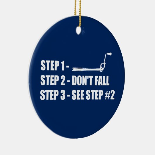 IJsklimmen - Herfst niet Keramisch Ornament (Rechts)