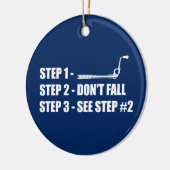 IJsklimmen - Herfst niet Keramisch Ornament (Links)