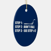 IJsklimmen - Herfst niet Keramisch Ornament (Rechts)