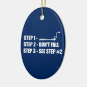 IJsklimmen - Herfst niet Keramisch Ornament (Links)