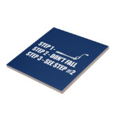 IJsklimmen - Herfst niet Tegeltje (Zijkant)