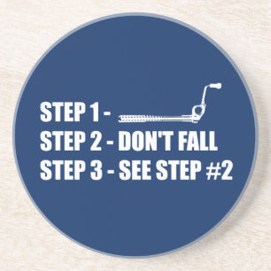 IJsklimmen - Herfst niet Zandsteen Onderzetter