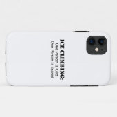 IJsklimmen - koud, bang Case-Mate iPhone Case (Achterkant (horizontaal))