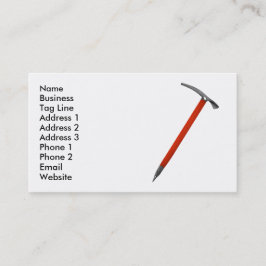 IJsklimmen Outdoor Instructie Business Visitekaartje