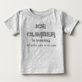ijsklimmer in training T shirt