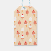 IJsklok met sprinken en Cherry bovenaan Cadeaulabel (Voorkant)