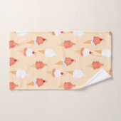 IJsklok met sprinkhaanpatroon Handdoek (Handdoek)