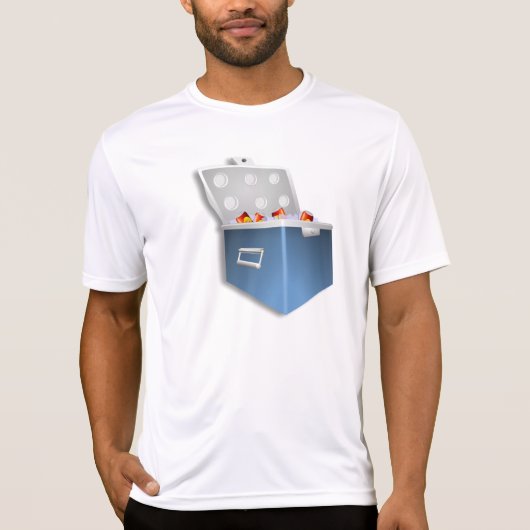 IJskoeler Heren Actieve T-shirt (Voorkant)