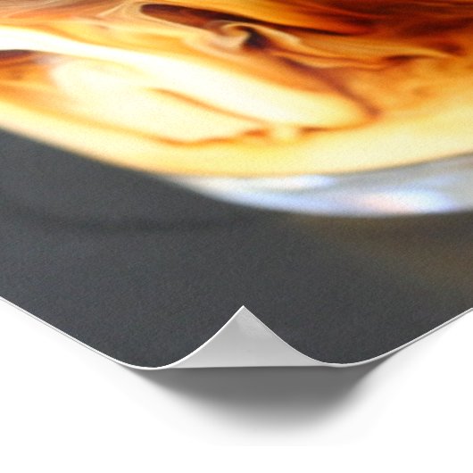 ijskoffie - 11x17 poster (Hoek)