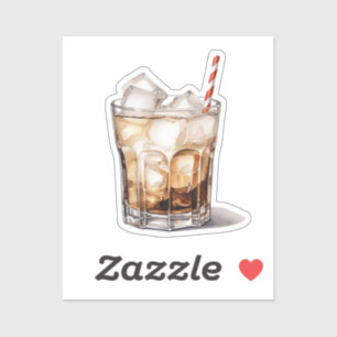 ijskoffie-cocktail sticker