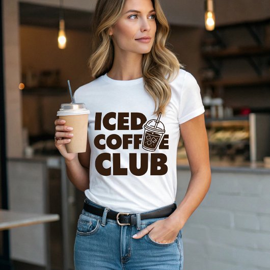 ijskoffieclub t-shirt
