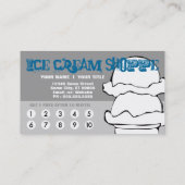 ijskomp wrijft trouw klantenkaartje (Achterkant)