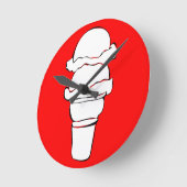 ijskompen ronde klok (Hoek)