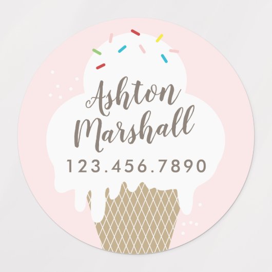 IJskomper waterbestendige kinder stickers (Design 2)