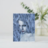 ijskoningin briefkaart (Staand voorkant)