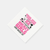 ijskoorts en alle ijshockey meisjes servetten (Hoek)