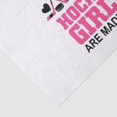 ijskoorts en alle ijshockey meisjes tissuepapier (Detail)