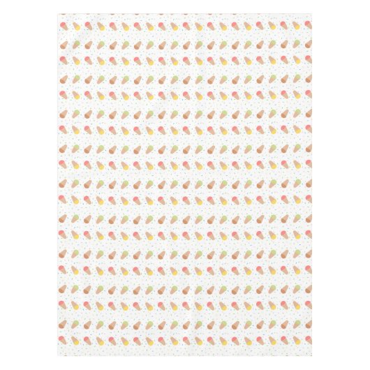 IJskoppen en sprinken Tafelkleed (Voorkant)