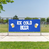 ijskoud bierspandoek spandoek (Insitu)