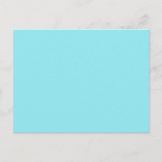 IJskoud Blauw Briefkaart (Voorkant)