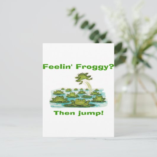 ijskoud briefkaart (Staand voorkant)