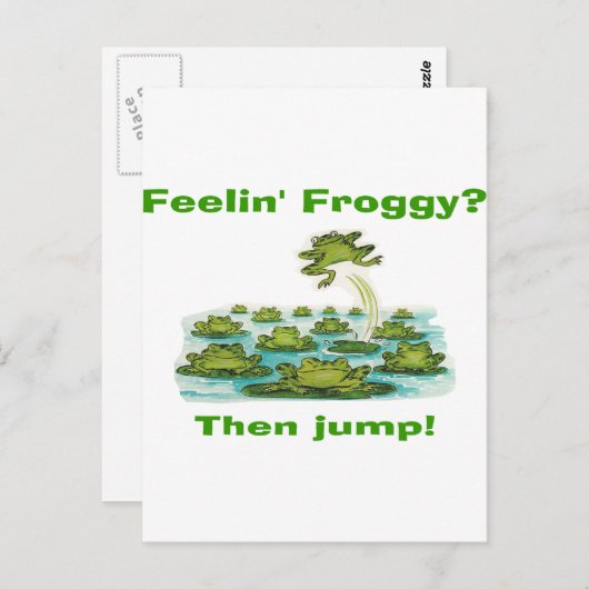 ijskoud briefkaart (Voorkant / Achterkant)