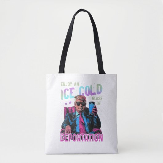 IJSkoud genieten Tote Bag (Voorkant)