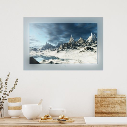 ijskoud poster (Keuken)