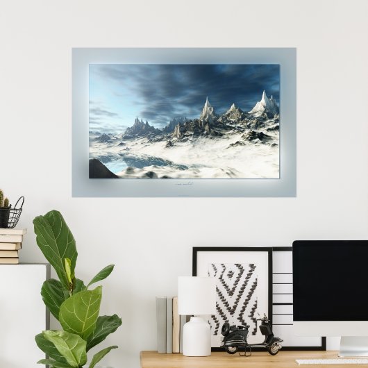 ijskoud poster (Thuiskantoor)