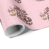 IJskoude Koffie Cadeaupapier (Rol Hoek)