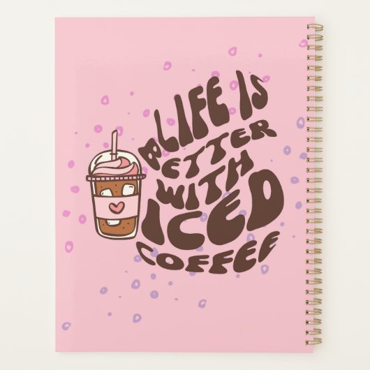 IJskoude Koffie Planner (Achterkant)