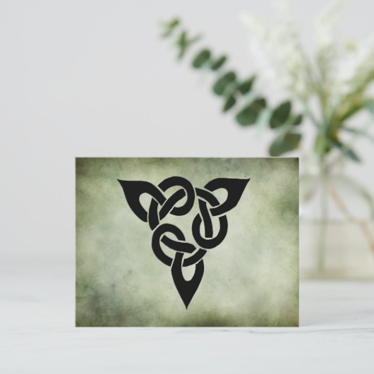 ijskoude symbolen briefkaart (Staand voorkant)