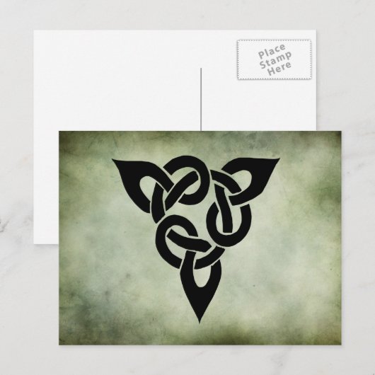 ijskoude symbolen briefkaart (Voorkant / Achterkant)