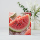 IJskoude zomerse sferen Save The Date (Staand voorkant)