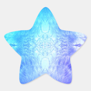ijskristal ster sticker