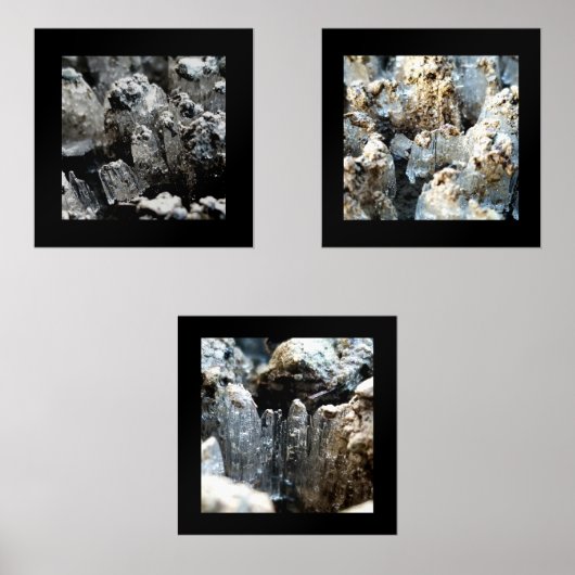 IJskristallen 12x12 Poster Print Set (Voorkant)