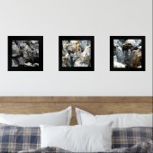 IJskristallen 12x12 Poster Print Set (Slaapkamer)