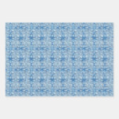 IJskristallen en ijskristallen patroon Inpakpapier Vel (Voorkant 3)