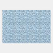 IJskristallen en ijskristallen patroon Inpakpapier Vel (Voorkant 2)