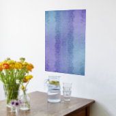 IJskristallen II Zilveren Folie Print (Laag (Keuken))