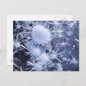 ijskristallen in de Sierra Briefkaart (Voorkant / Achterkant)