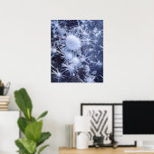 ijskristallen in de Sierra Poster (Thuiskantoor)