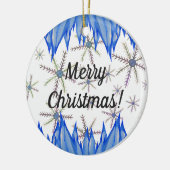 IJskristallen. Versiering Keramisch Ornament (Links)