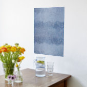 IJskristallen VII Zilveren Folie Print (Laag (Keuken))