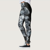 IJskubben die aan de rand van het afbeelding smelt Leggings (Links)